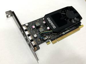 Lenovo　Think Station 搭載品より取り外し品　NVIDIA Quadro P620 2GB Mini Display 4ポート　動作確認済み