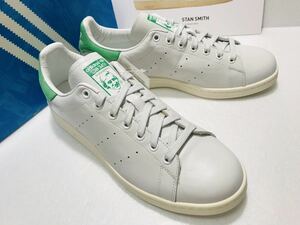 未使用!! デッド 2013製 adidas アディダス D67361 stan smith スタンスミス 白緑 28.5cm US 10.5 天然皮革 本革 国内 正規品 箱付き