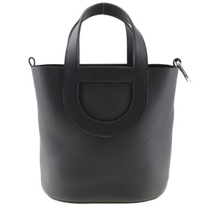 HERMES エルメス インザループ 18 B ハンドバッグ トリヨンクレマンス 黒 レディース【I111624025】中古