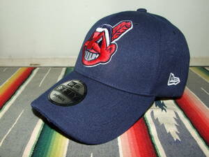 NEW ERA/ニューエラ*9 FIFTY*Indians/インディアンス*ベースボールキャップ*SNAPBACK*外出未使用品