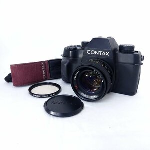 CONTAX コンタックス ST + Carl Zeiss Planar 50mm F1.4 T* フィルムカメラ 現状渡し USED /2404C