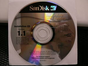 送料最安 120円 CDS12：SanDisk ImageMate Dual Readers Installation CD　Ver.1.1　
