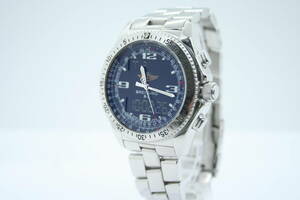 【美品 保証付 動作確認済】BREITLING ブライトリング B-1 A68362 Mens Quartz デジアナ メンズ クォーツ クロノグラフ #T249