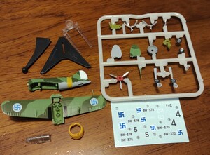 エフトイズ ウイングキットコレクション vol.9 バッファロー 1B フィンランド空軍 第24戦隊 戦闘機 F-toys