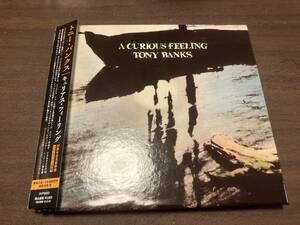 A Curious Feeling: ［CD+DVD］トニー・バンクス　GENESIS tony banks プログレ
