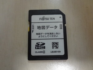 エクリプス 8GB 地図データ SDカード 中古 検)ECLIPSE/FUJITSU/富士通テン/更新/バージョンアップ