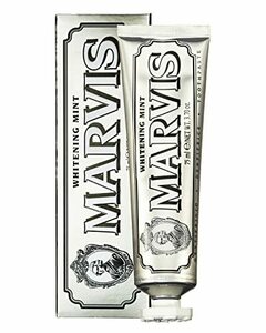 MARVIS(マービス) ホワイト・ミント歯磨き粉 爽やかミント味 オーラルケア イタリア製 75ml