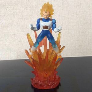 564)DRAGON BALL Z ドラゴンボール ベジータ サイヤ人 スーパーサイヤ人 フィギュア 2形態 付け替え