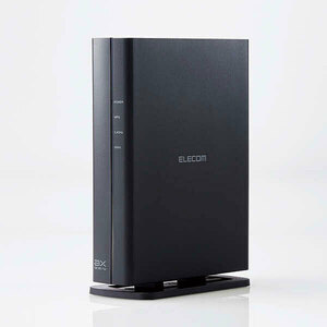 ELECOM Wi-Fi 6(11ax) 1201+574Mbps Wi-Fi ギガビットルーター [WRC-X1800GSH-B]