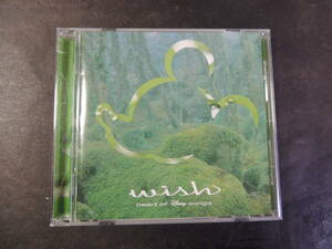◆CD アルバム ウイッシュ/ハート・オブ・ディズニー・ソングス Wish heart of Disney songs 帯付き新同品◆