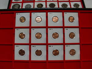 アメリカ合衆国　1セント硬貨　ONE CENT　ペニー　リンカーン　１２枚
