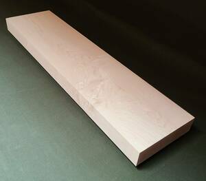 メープル ◆ 無垢板 プレナー加工品 希少 楽器材 看板板 小物 銘木 DIY ◆（394）