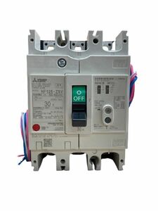 漏電遮断器 AC100-440V 30.100.500ｍA NF125-ZSV 3P 30A AL