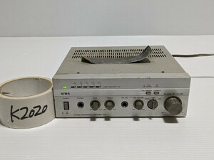  アイワ AIWA STEREO INTEGRATED AMPLIFIER A3 プリメインアンプ 日本製品　動作確認済み