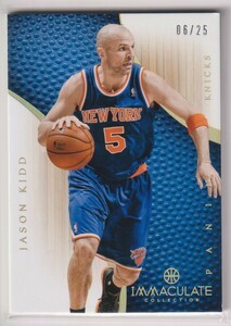 NBA JASON KIDD 2012-13 PANINI IMMACULATE COLLECTION BASKETBALL KNICKS GOLD /25 枚限定 ジェイソン・キッド