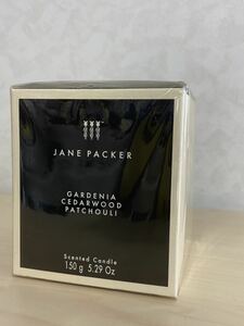 JANE PACKER GARDENIA CEDARWOOD PATCHOULI SCENTED CANDLE 150g ジェーンパッカー　キャンドル　未開封　未使用　保管品