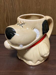 未使用 ケンケン チキチキマシン 猛レース マグカップ マグ MUG 小物入れ 陶器製 人形 フィギュア FIGURE HANNA BARBERA CORPORATION