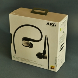 ☆ 美品 ☆ AKG N40 ハイブリッド型イヤホン ハイレゾ MMCX　☆ 生産終了品