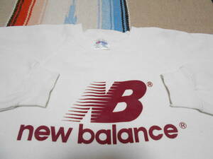 １９８０年代製 NEW BALANCE HANES へインズ ニューバランス スウェット トレーナー MADE IN USA TRACK&FIELD RUNNING MARATHON BASKETBALL