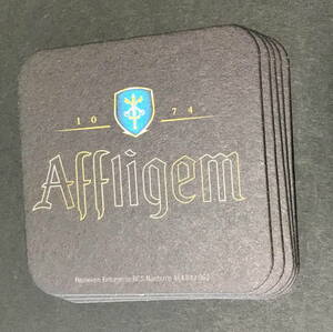 即決【未使用コースター】ベルギー Affligem 5枚