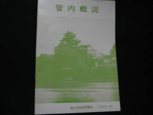 国鉄資料　管内概況　岡山鉄道管理局1968年10月