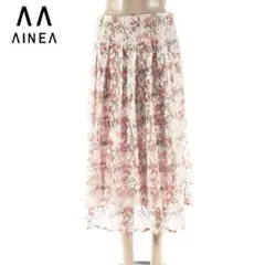 新品 アイネア AINEA レーススカート 42 ESK553 M Lサイズ