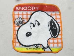 SNOOPY　スヌーピー チビタオル　クリア骨ケース付き　その３