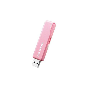 IOデータ USBメモリ ピンク [64GB /USB3.1 /USB TypeA /スライド式] U3-STD64GR/P