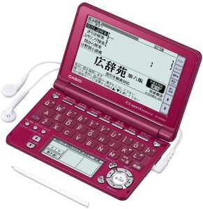 CASIO Ex-word 電子辞書 XD-SF6200RD レッド 音声対応 100コンテンツ 多辞