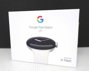 1円～！ 未開封品!! Google Pixel Watch LTE GA04309-TW Silverステンレスケース/Chalkアクティブバンド2022年製