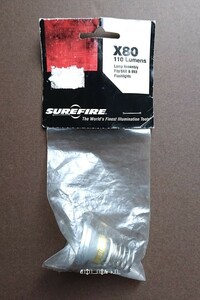 SUREFIRE X80 8AX 8NX 交換バルブ 検 8ax 8nx rechargeable surefire シュアファイア 新品未開封 製造終了品