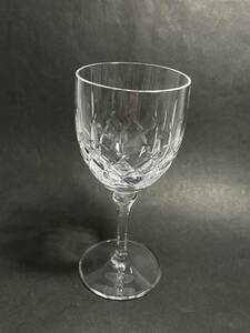 ★コレクター必見 クリスタルガラス ワイングラス カットガラス ガラス製食器 酒器 レトロ コレクション T464