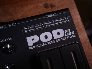 Line6 POD xt Live 純正ケース付属