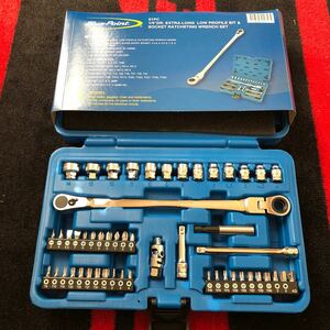 スナップオン ブルーポイント 1/4 ロープロファイル　ラチェット　ソケット　ビットセット　51pc BMFSET 新品　工具セット 