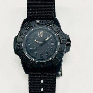 【1円出品】中古訳あり LUMINOX ルミノックス LX-200 H-3 腕時計 ブラック クォーツ腕時計 2針 アナログ