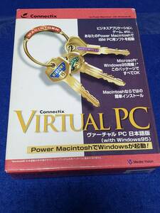 Power Macintosh で　Windows95が起動 ヴァーチャルPC 日本語版 Connectix Virtual PC 仮想環境作成セット！ スーパーレア品 盤面キレイ