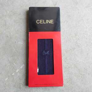 CELINE　ソックス　ネイビー　靴下　セリーヌ　/Y658