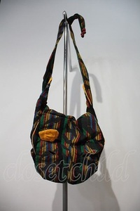 【USED】Vivienne Westwood TIGERショルダーバッグ(小) ヴィヴィアンウエストウッド ビビアン 黒Xカラフル I-24-02-09-043-ba-HD-ZI