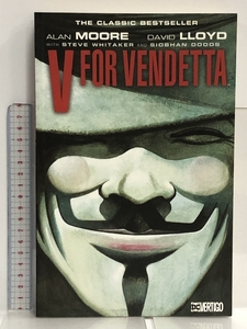 洋書 コミック V FOR VENDETTA THE CLASSIC BESTSELLER ALAN MOORE DAVID LLOYD DC VERTIGO