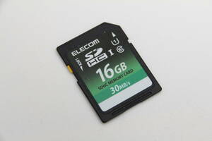 16GB SDHCカード　ELECOM