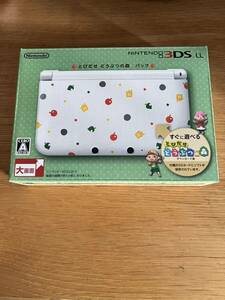 動作品 美品 シリアル一致 ニンテンドー 3DS LL 本体 SPR-001 とびだせ どうぶつの森 パック 任天堂 Nintendo 箱