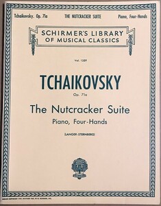 チャイコフスキー くるみ割り人形組曲 Op.71a (ピアノ連弾) 輸入楽譜 TCHAIKOVSKY The Nutcracker SuiteThe Op.71A 洋書