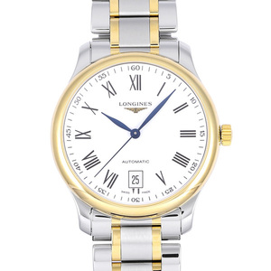 ロンジン LONGINES マスター コレクション L2.628.5.11.7 ホワイト文字盤 新品 腕時計 メンズ