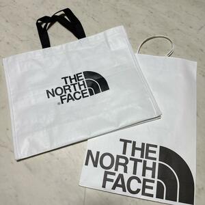 THE NORTH FACE 紙袋　ビニール　ビックロゴ　エコバッグ　2枚セット