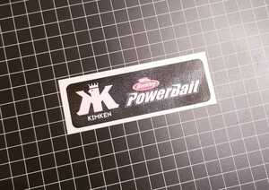 Gulp! Berkley　STICKER　キムケン バークレイ パワーベイト シートステッカー シール/バークレー　Powerbait