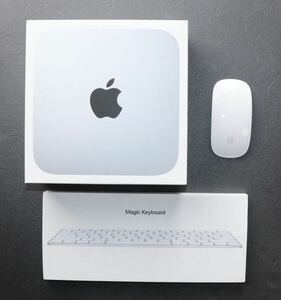 送料無料 Apple M1 Mac mini 8GB 256GB Magic Mouse2マジックマウス2 Magic Keyboardマジックキーボード セットアップル