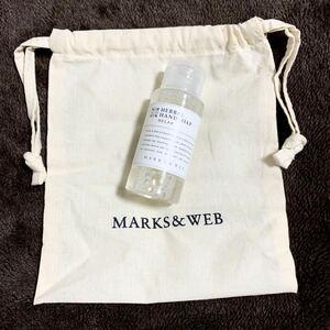 ◆新品 未使用品◆MARKS&WEB ハーバルハンドソープGE CHゼラニウム カモミールRELAX 65ml◆美品 未開封 マークスアンドウェブ ポーチ 布袋