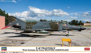 ハセガワ 02443 1/72 F-4F ファントム II “西ドイツ空軍 スプリッター迷彩”