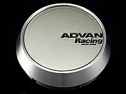 【メーカー取り寄せ】ADVAN Racing センターキャップ MIDDLE レーシングサンドメタリック 直径:63ミリ 4個セット