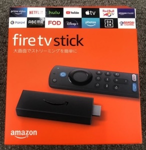 新品未開封　Amazon Fire TV Stick Alexa対応音声認識リモコン付属 （第3世代）
